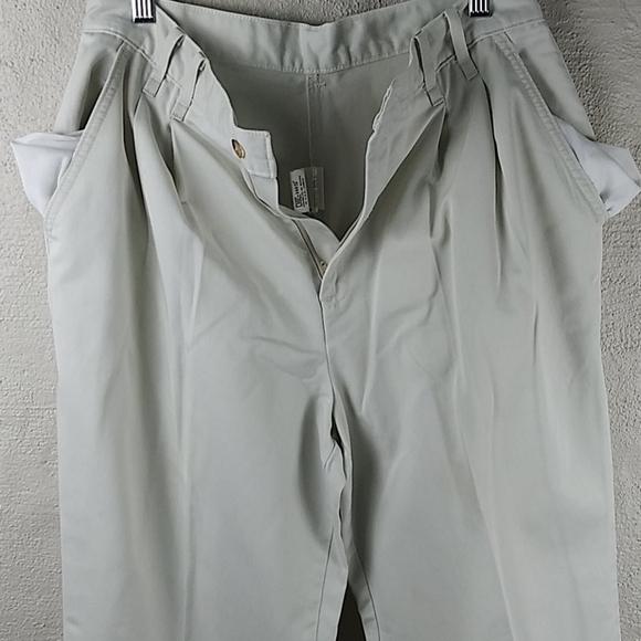 CHIC by H.I.S Khaki High Rise Straight Leg Pant - Picture 6 of 15